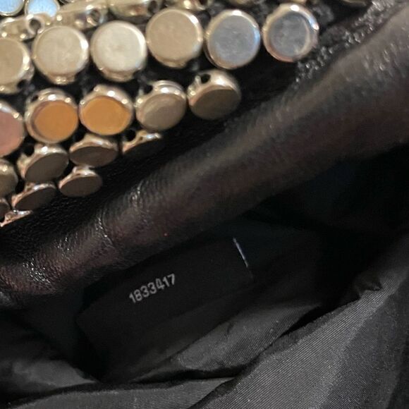 ALEXANDER WANG Chainmail Leather Clutch / Dust Bag - Picture 9 of 12